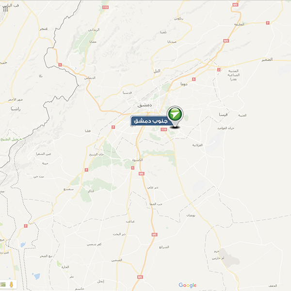 خريطة_جنوب_دمشق